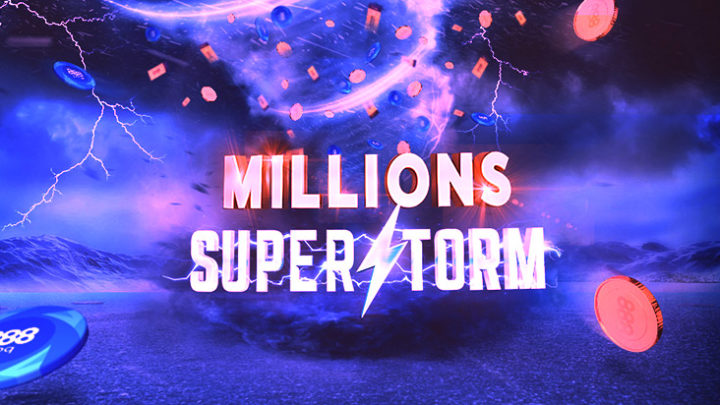 Ближайшее воскресенье на 888poker пройдет под знаком SuperStorm
