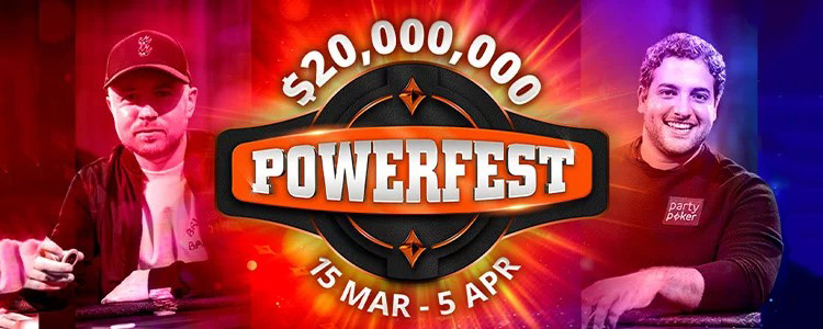 Специальная турнирная серия partypoker Powerfest  с призовым фондом 20 миллионов долларов.
